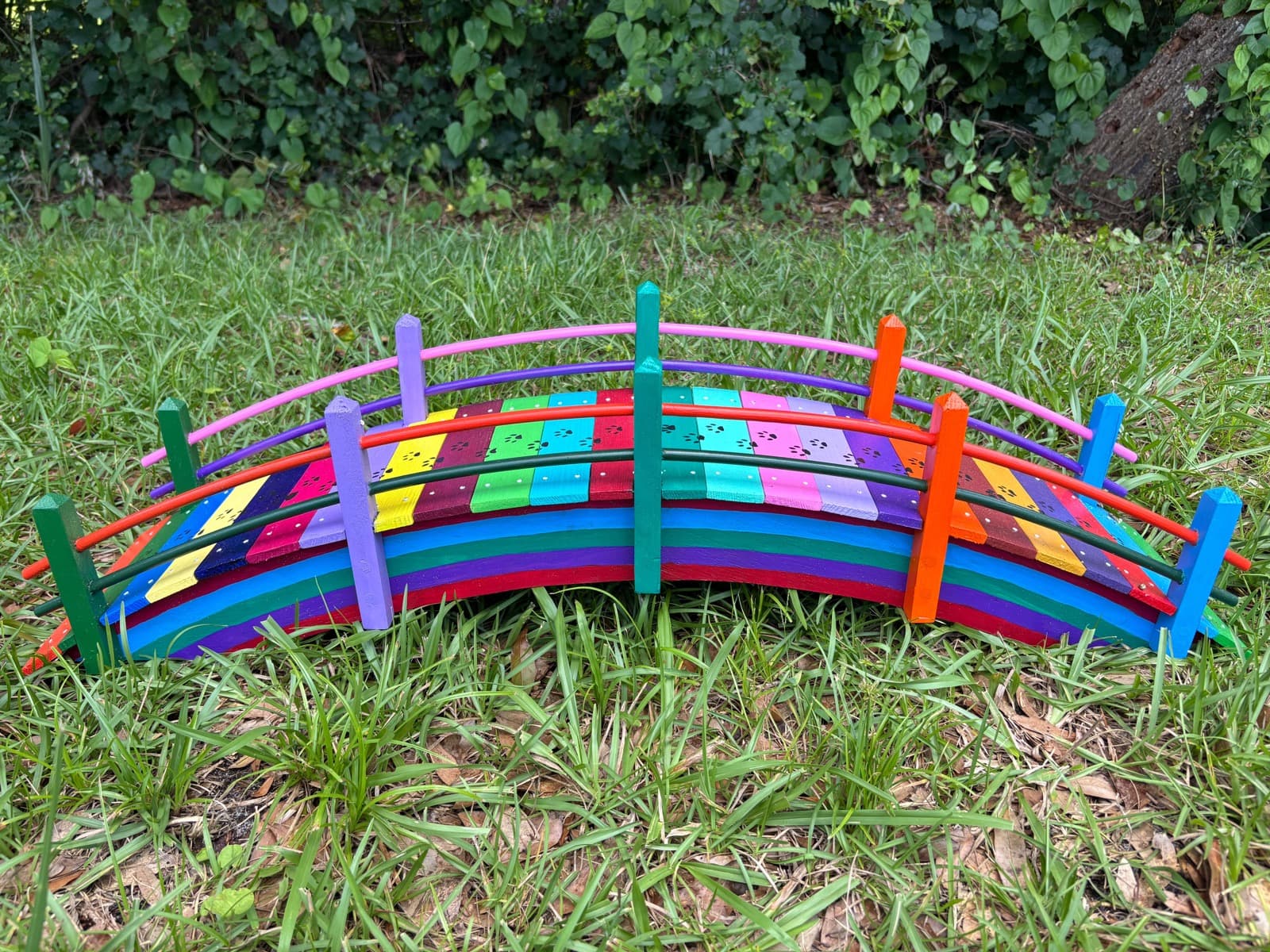 Medium · Bridge One, first side, hand-painted