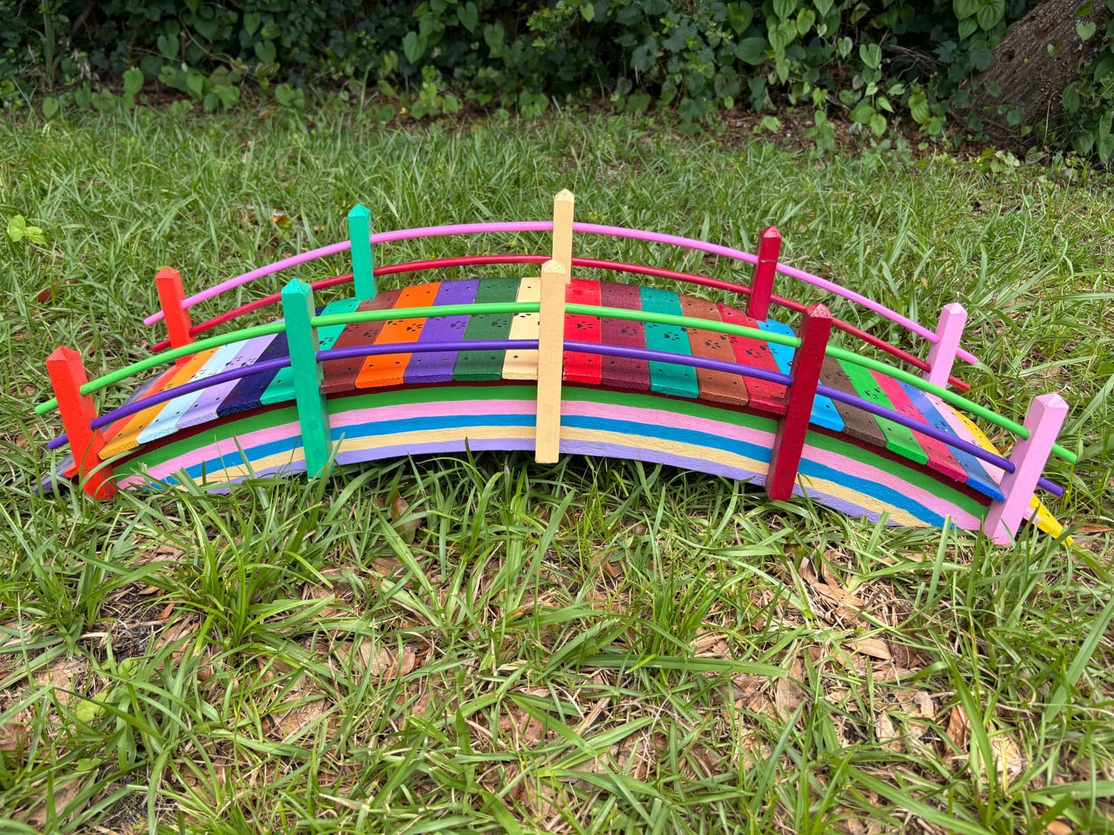 Medium · Bridge Two, first side, hand-painted