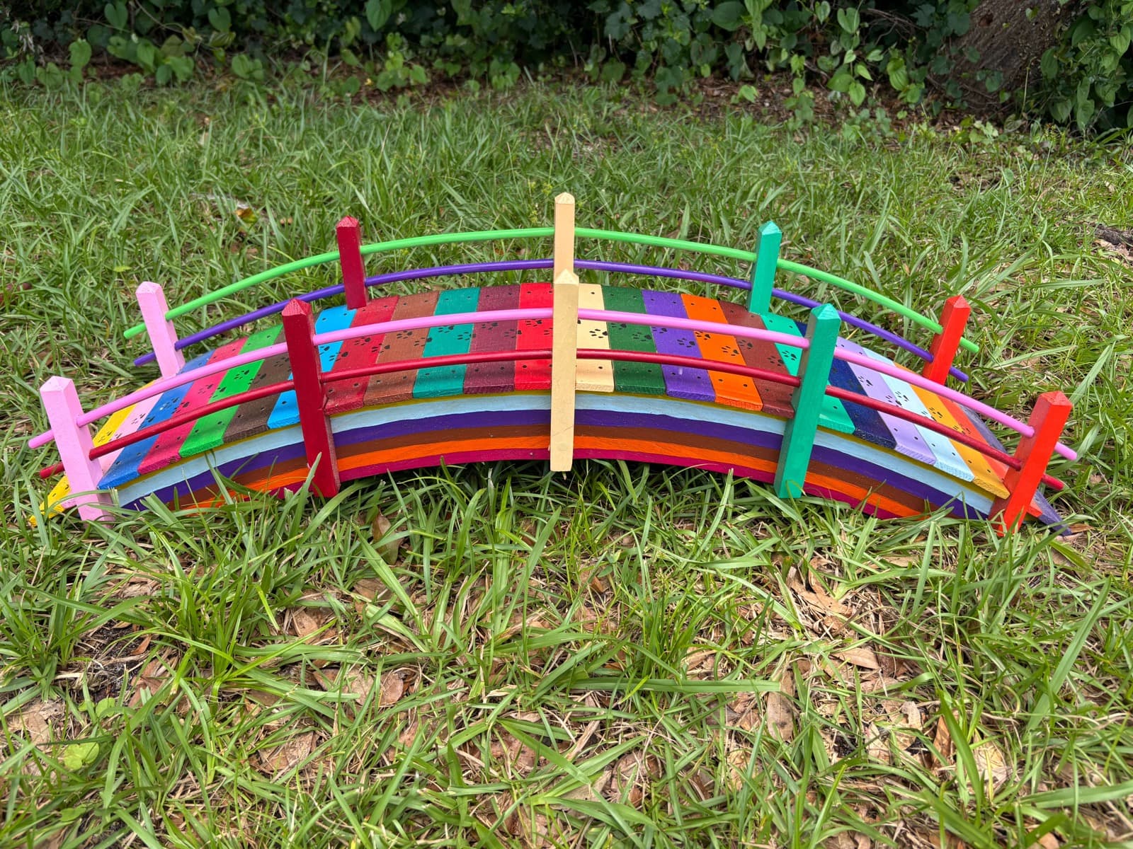 Medium · Bridge Two, second side, hand-painted